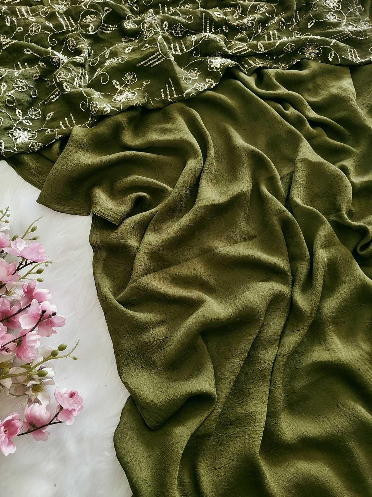 Crunchi Designer Saree