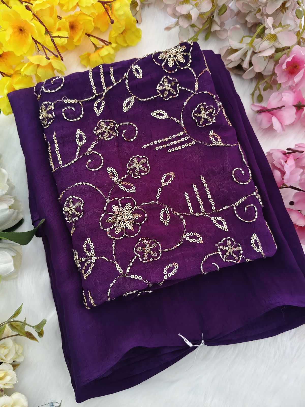 Crunchi Designer Saree
