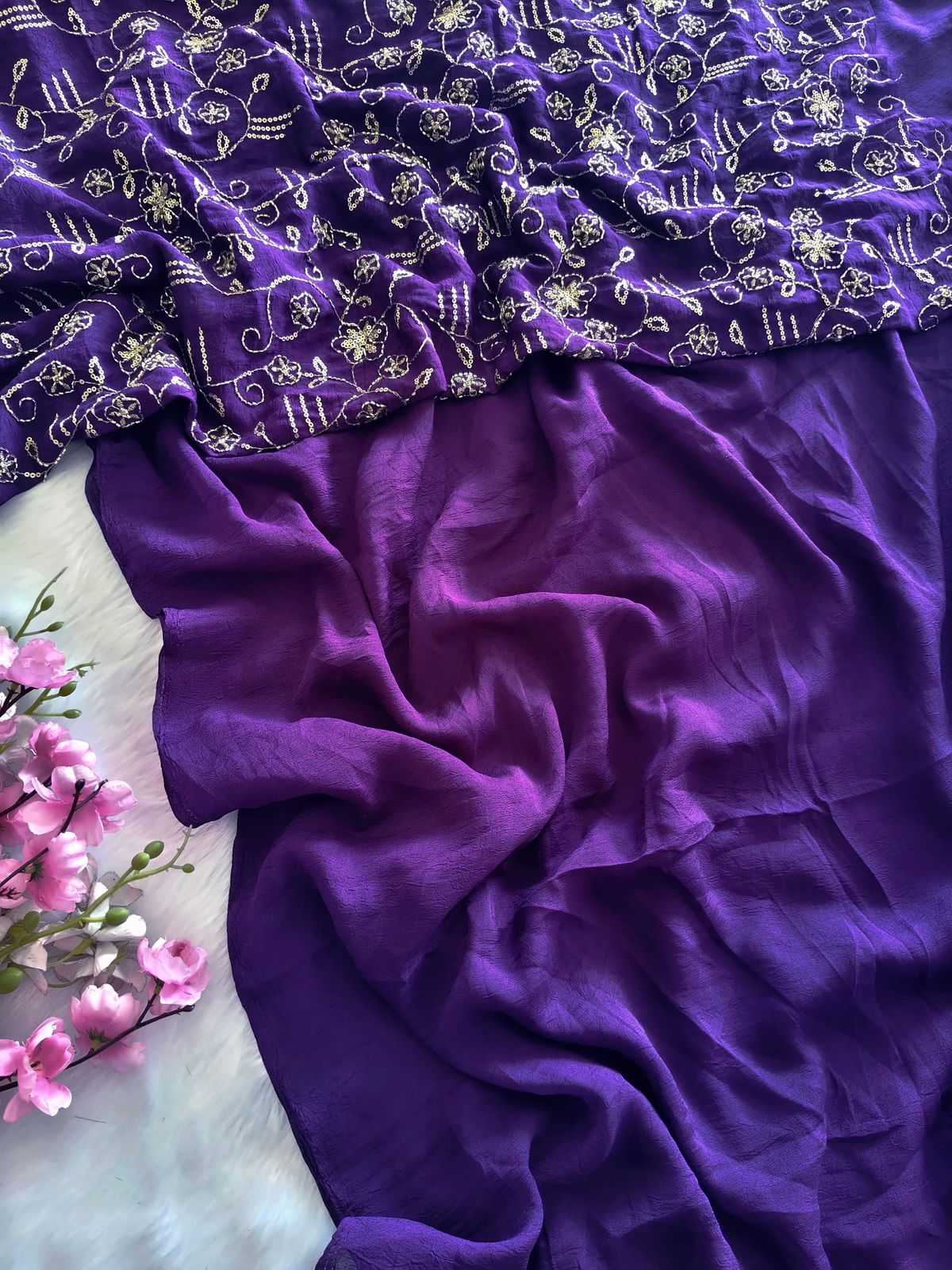 Crunchi Designer Saree