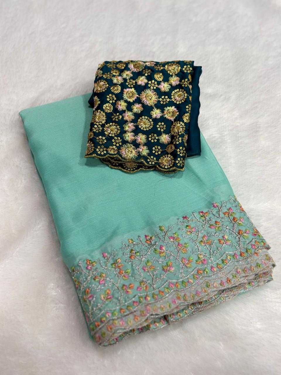 Chiffon Designer Saree
