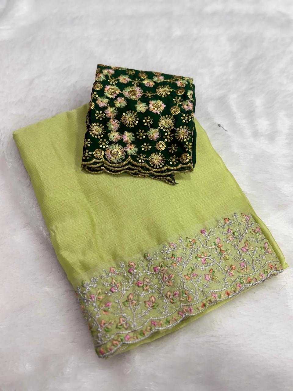 Chiffon Designer Saree