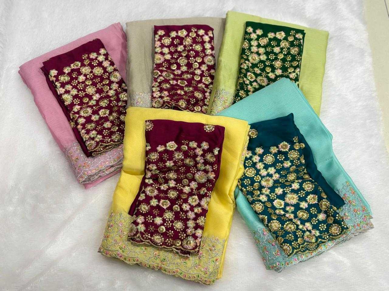 Chiffon Designer Saree