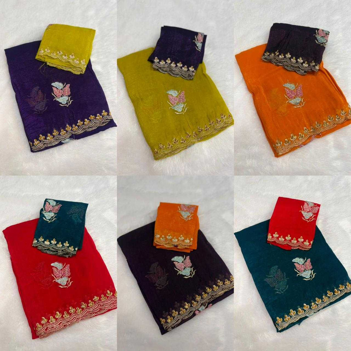 Pranvitha Crunchi Designer Saree