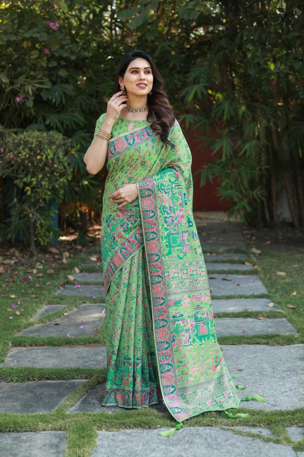 Alya Dola Silk Designer Saree