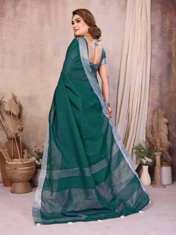 Amanat Linen Designer Saree