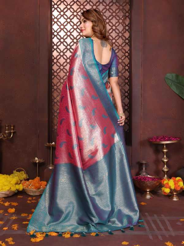 Aneri Tissue Silk Designer Saree