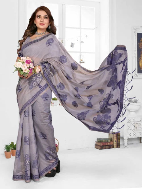 Ashiwini Cotton Jacquard Saree