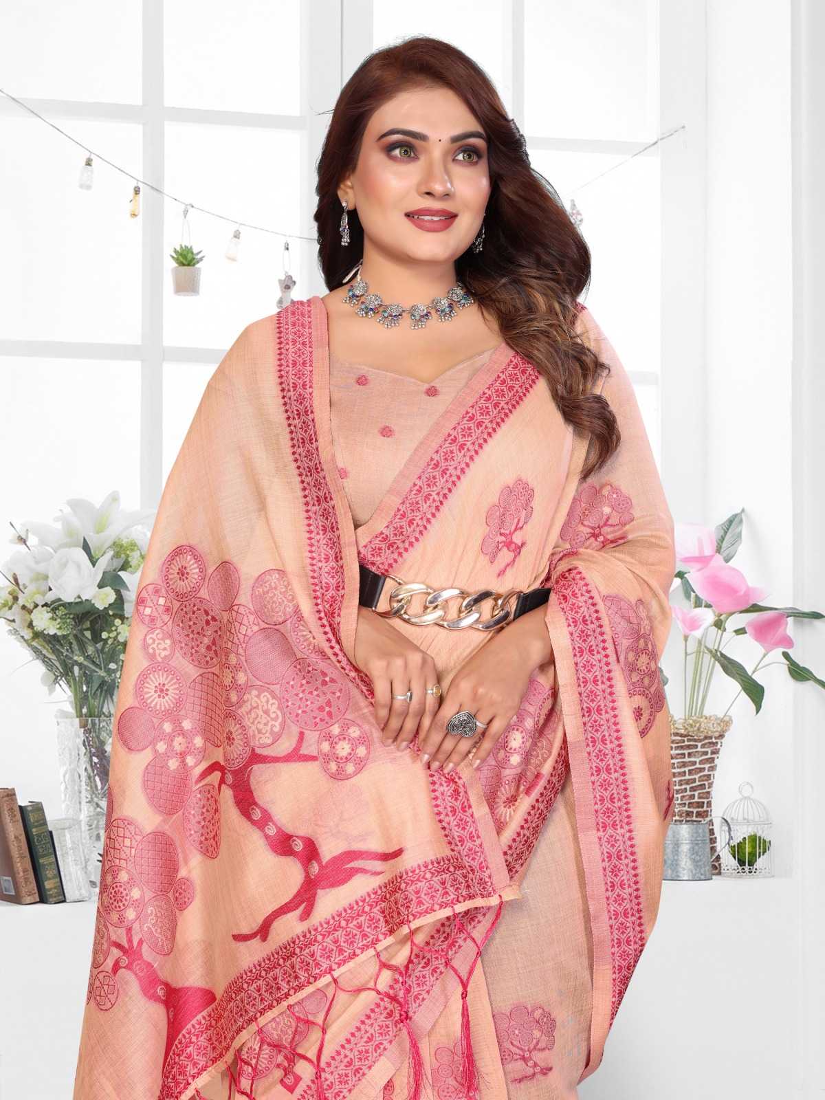 Ashiwini Cotton Jacquard Saree