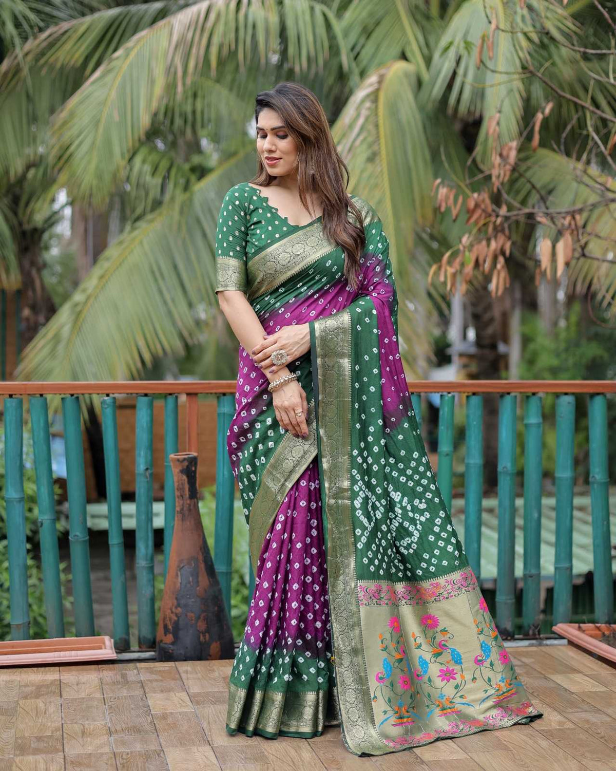 Dola Silk Hand Work Saree