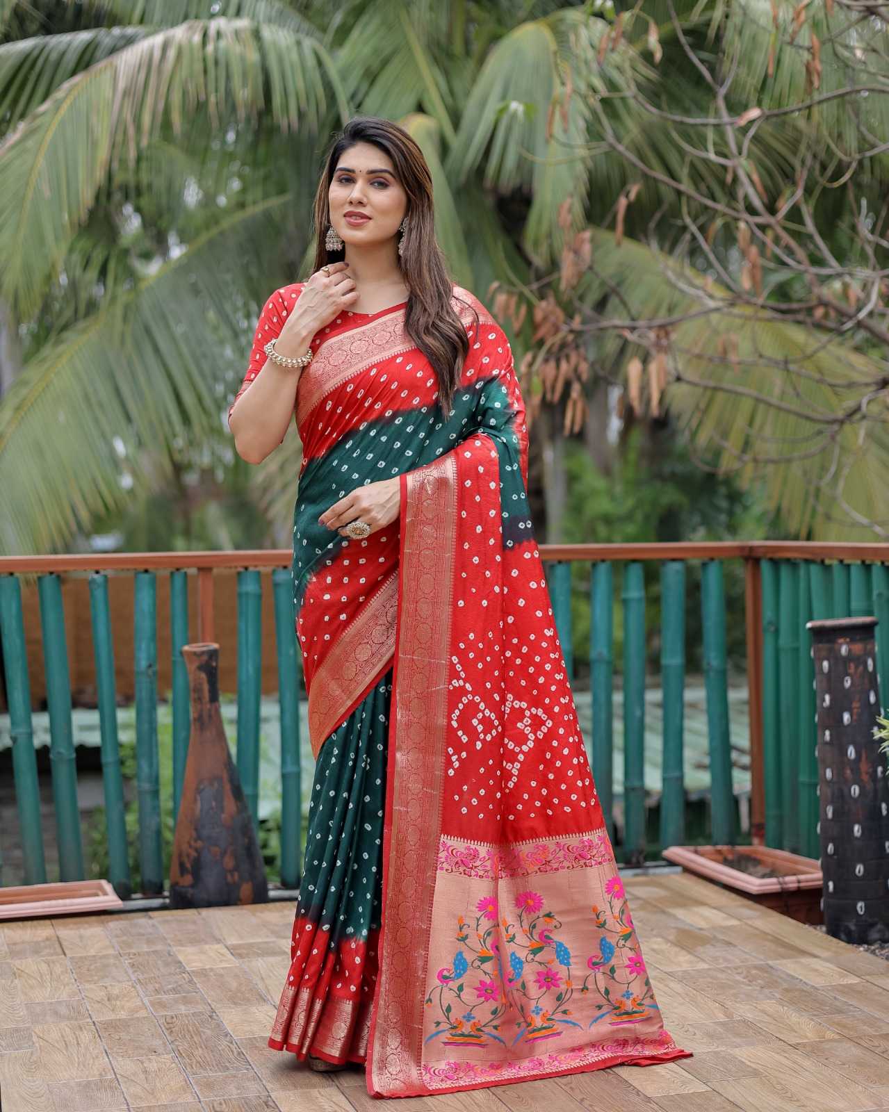 Dola Silk Hand Work Saree