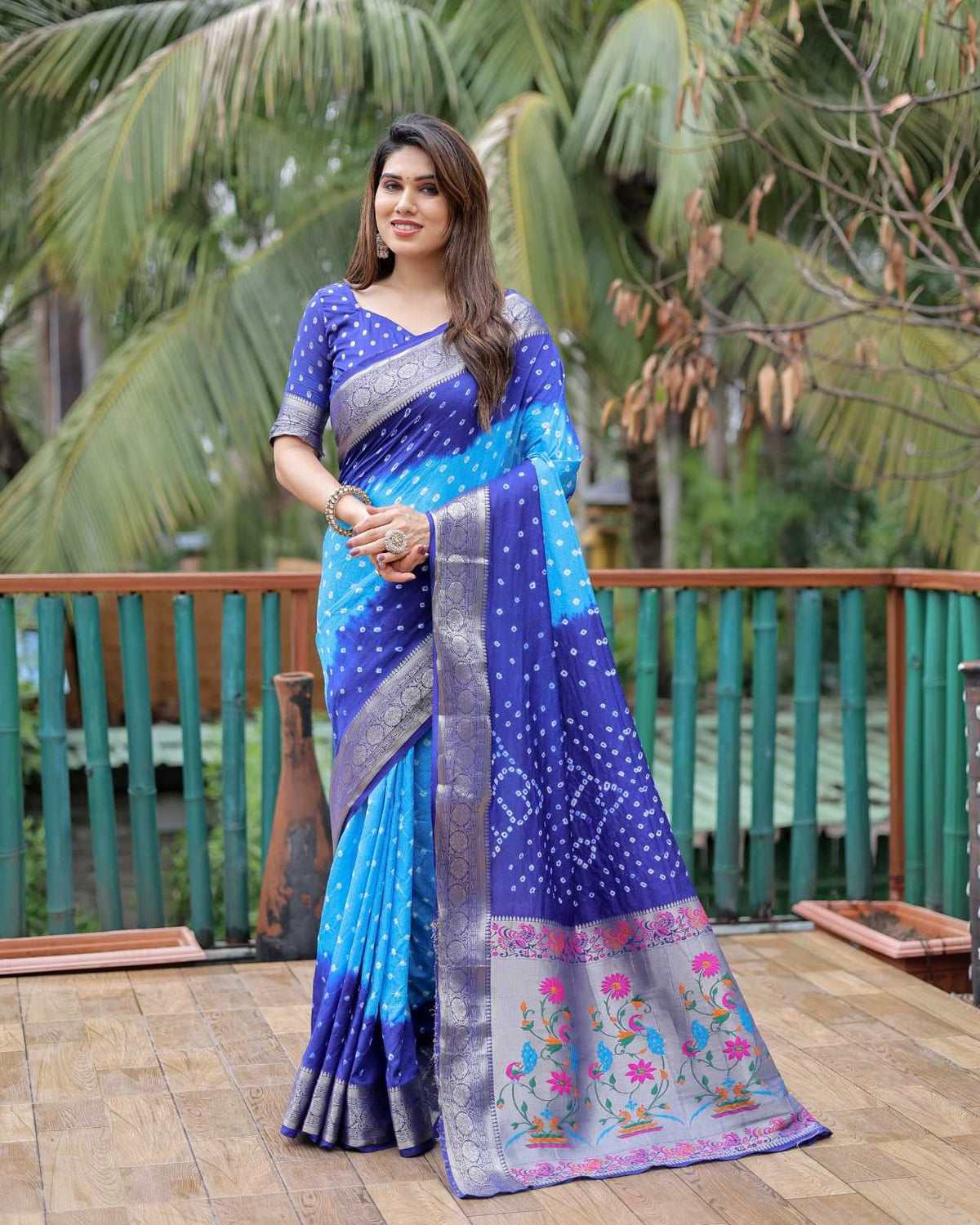 Dola Silk Hand Work Saree