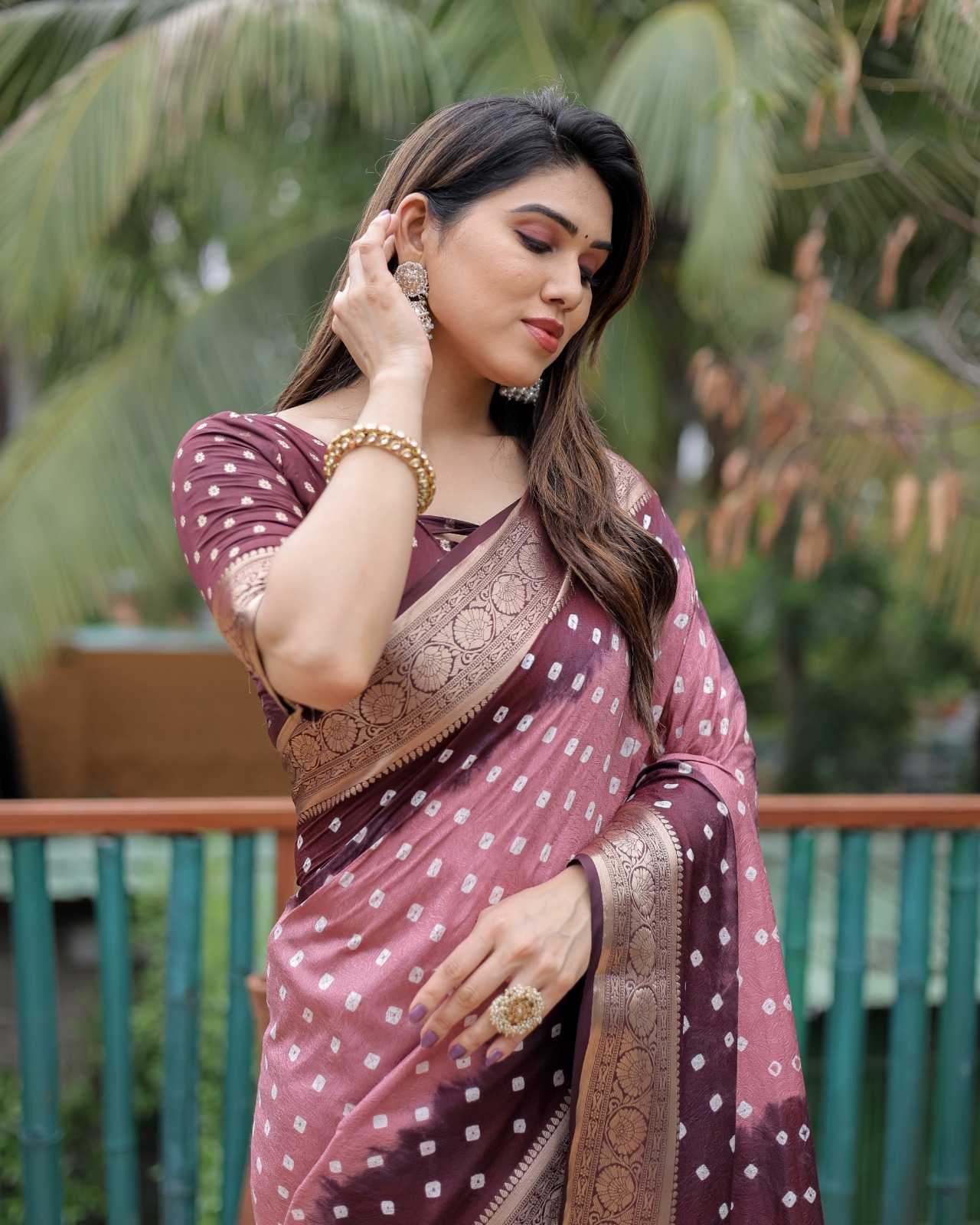 Dola Silk Hand Work Saree
