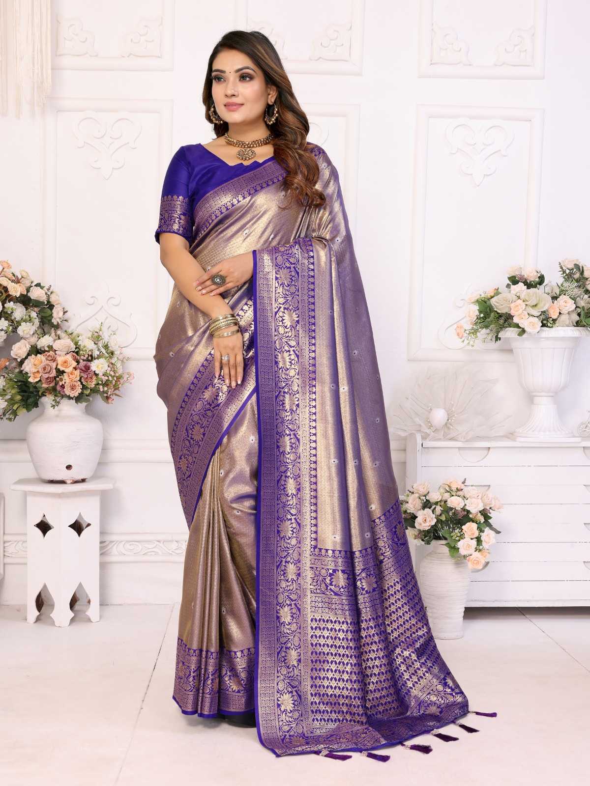 Tissue Silk Designer Saree