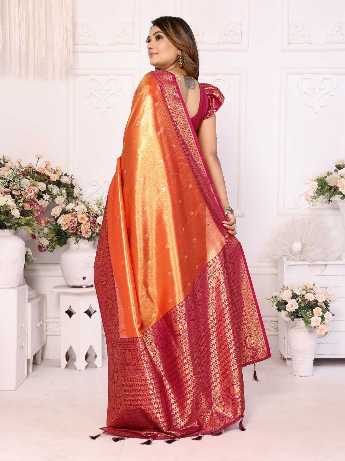 Tissue Silk Designer Saree