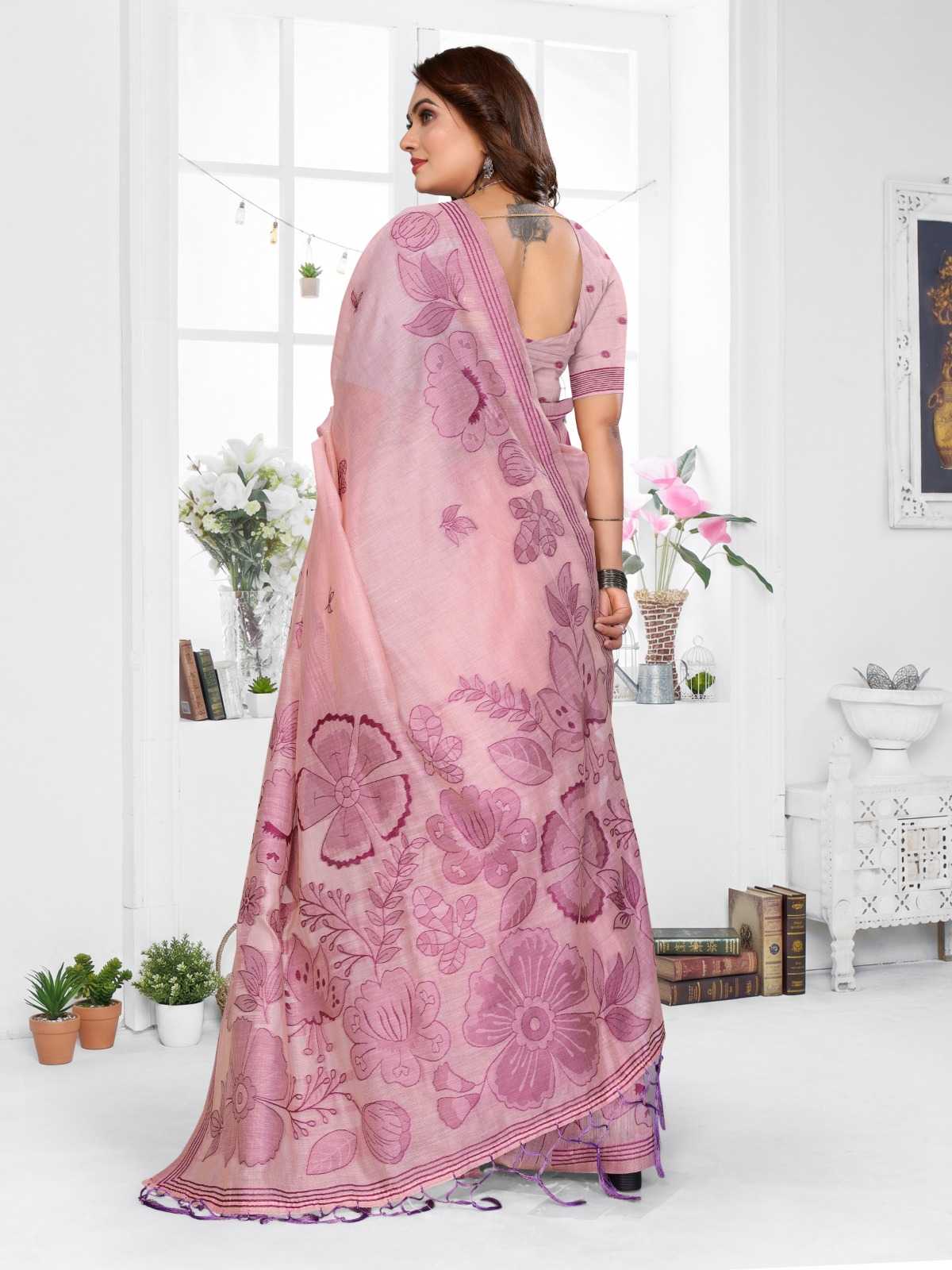 Juhi Cotton Designer Saree