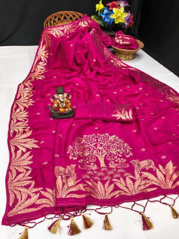 Viscose Butta Saree