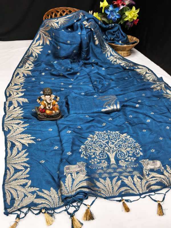 Viscose Butta Saree
