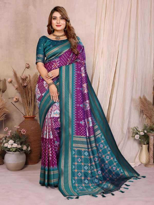 Meera Soft Silk Designer Saree