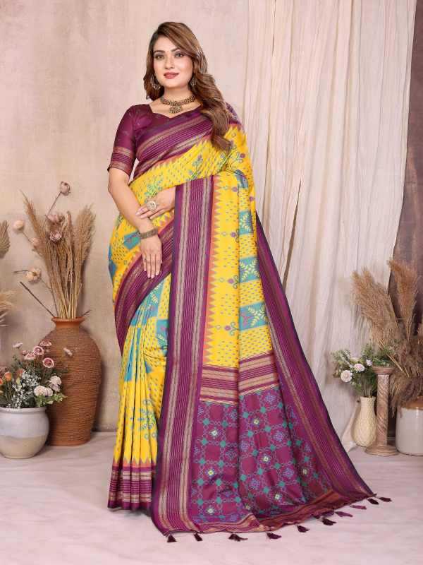 Meera Soft Silk Designer Saree