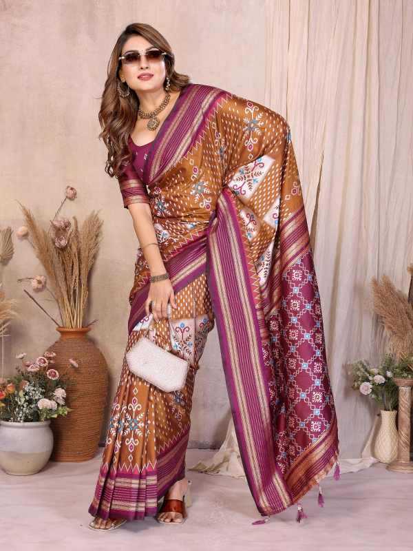 Meera Soft Silk Designer Saree