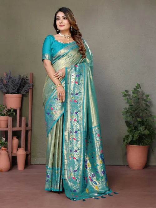 Mrudangi Paithani Silk Designer Saree