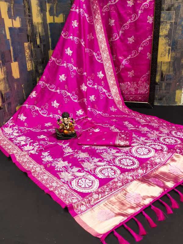 Prema Dola Silk Gota Patti Saree