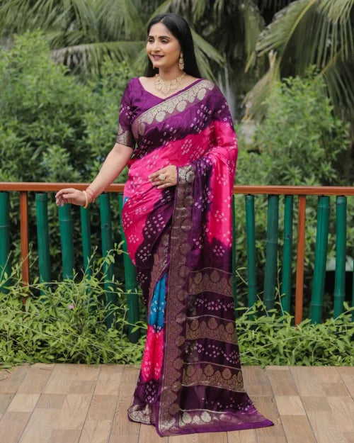 Prema Dola Silk Gota Patti Saree