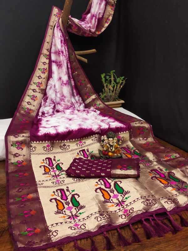 Rewati Paithani Silk Designer Saree