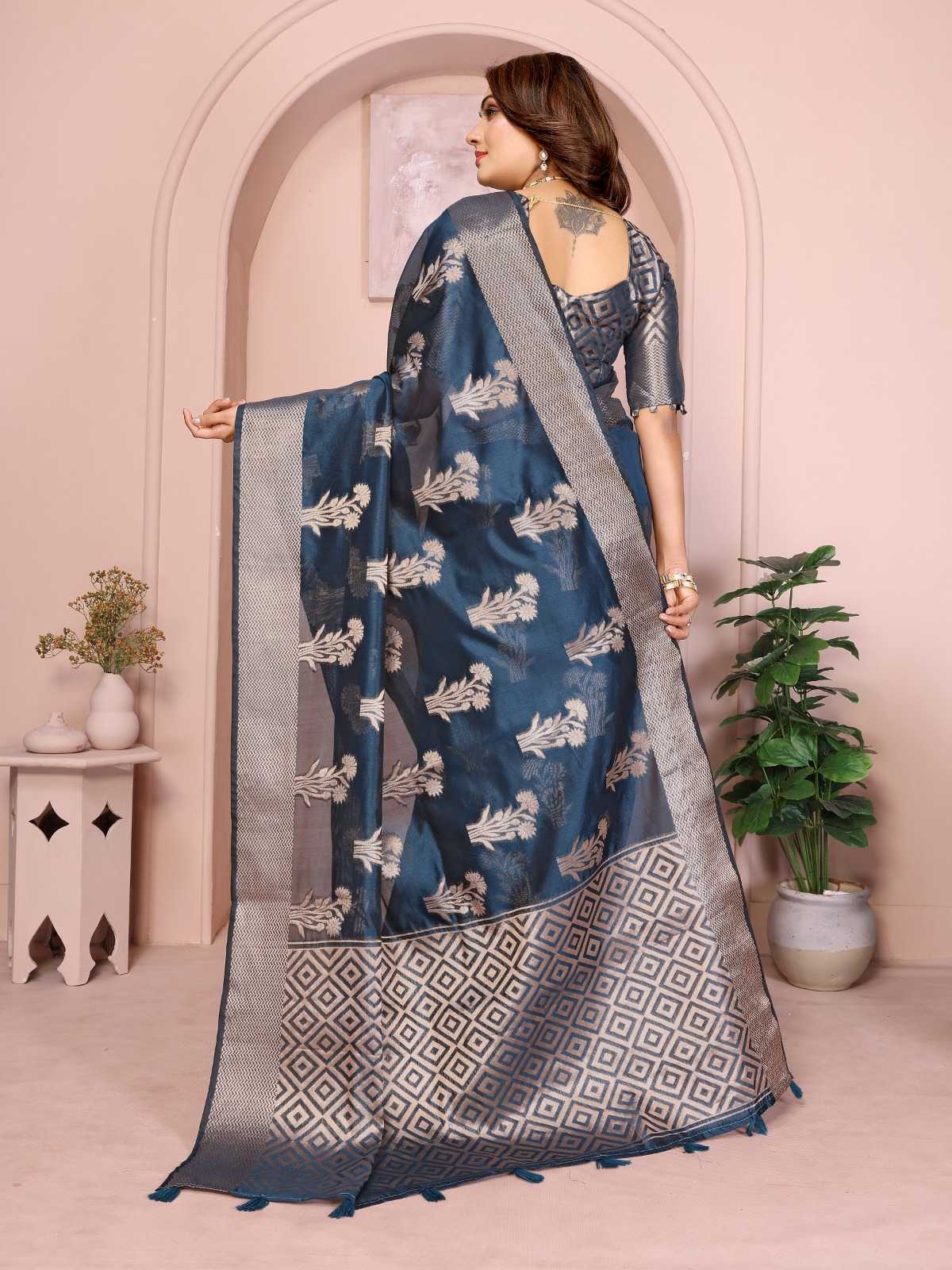Organza Silk Saree