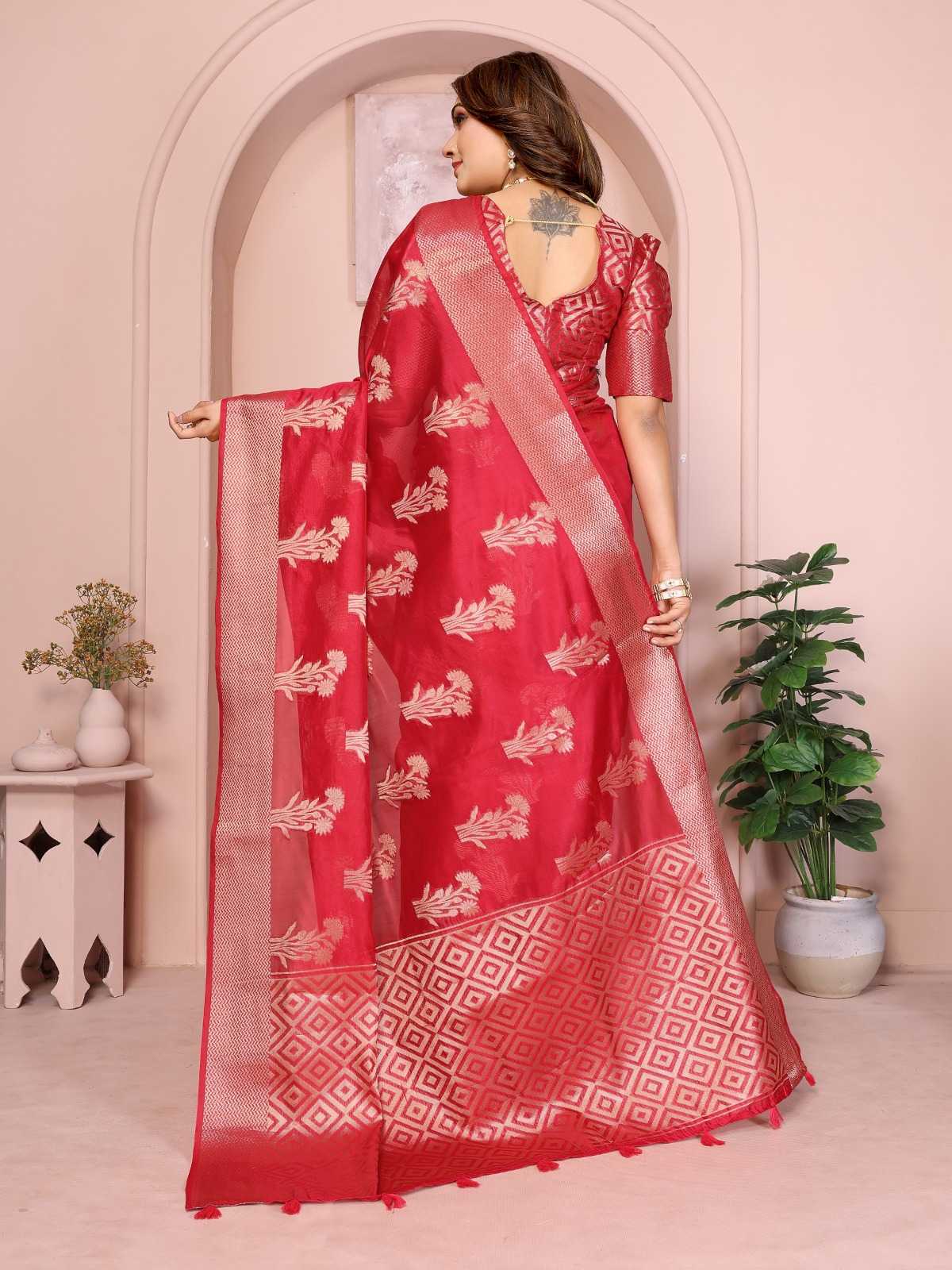 Organza Silk Saree