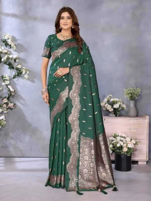 Riya Banarasi Soft Silk Designer Saree
