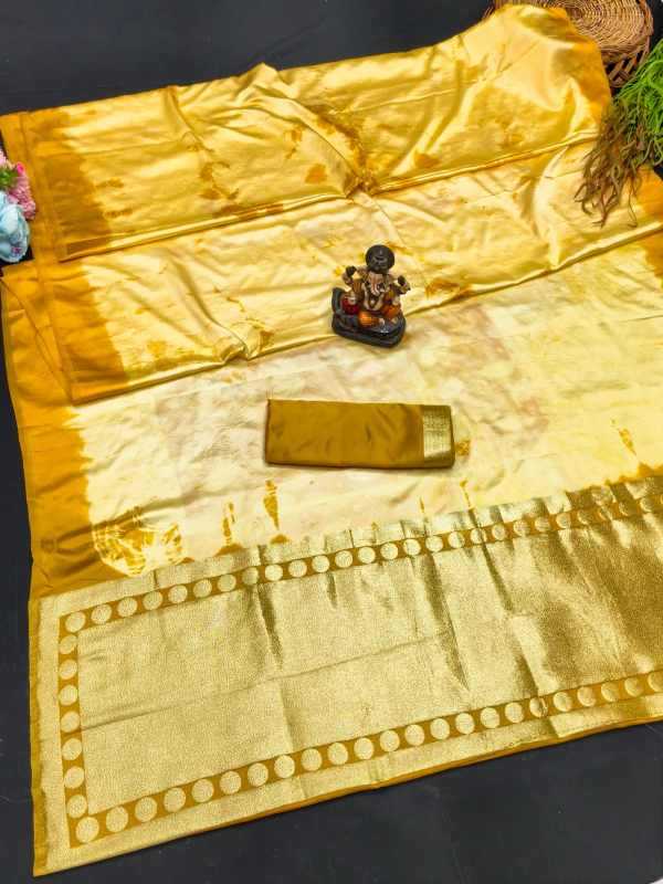 Saheli Satin Silk Gota Patti Saree