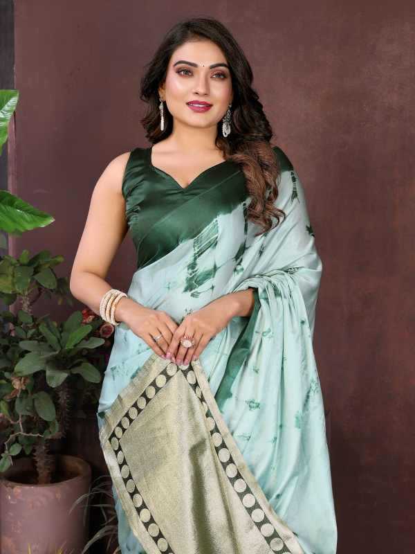 Saheli Satin Silk Gota Patti Saree