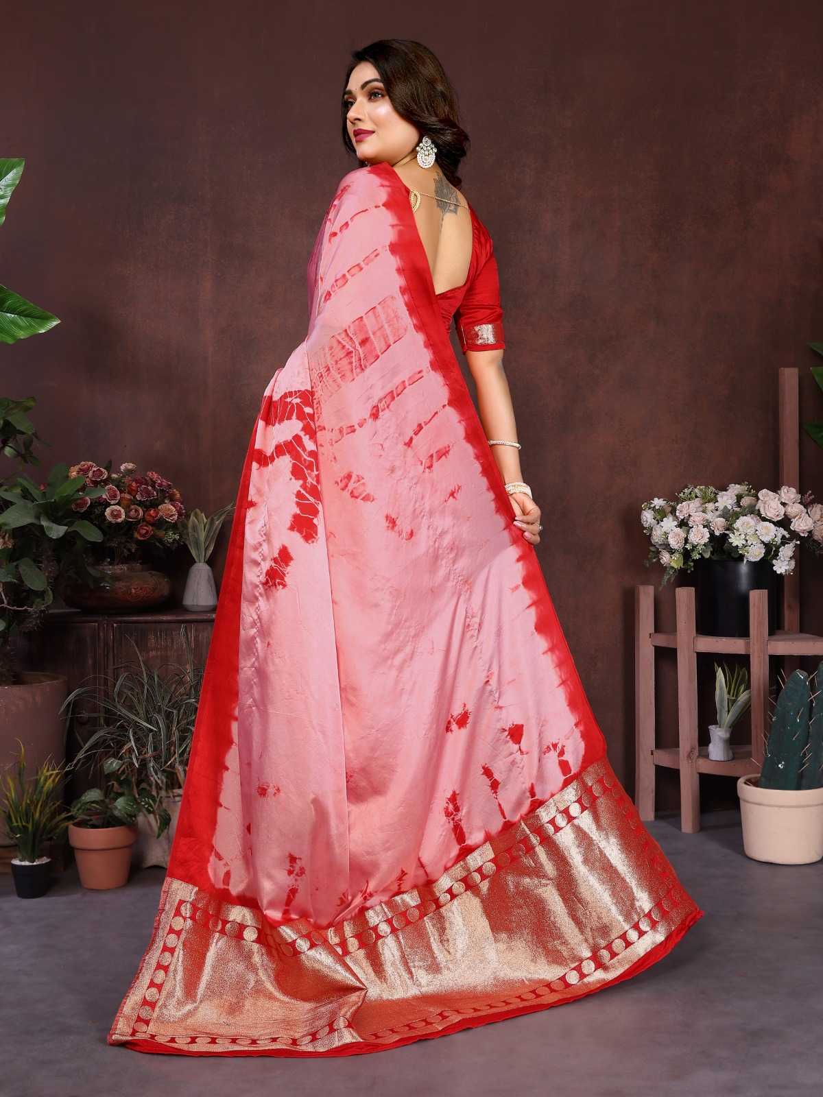 Saheli Satin Silk Gota Patti Saree