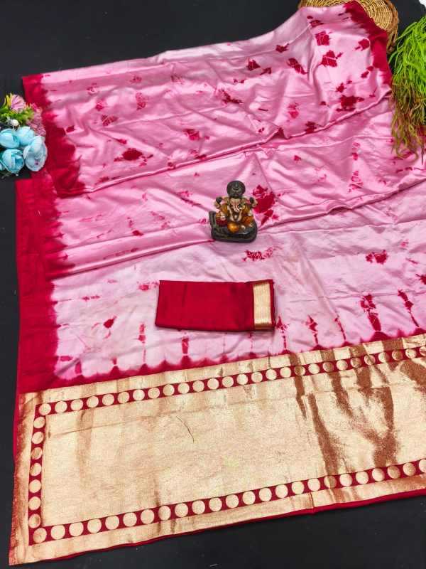 Saheli Satin Silk Gota Patti Saree