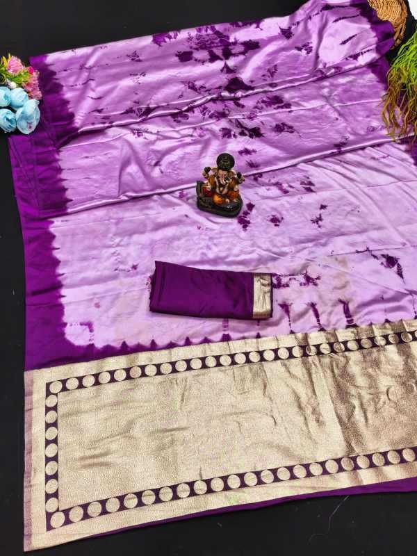 Saheli Satin Silk Gota Patti Saree