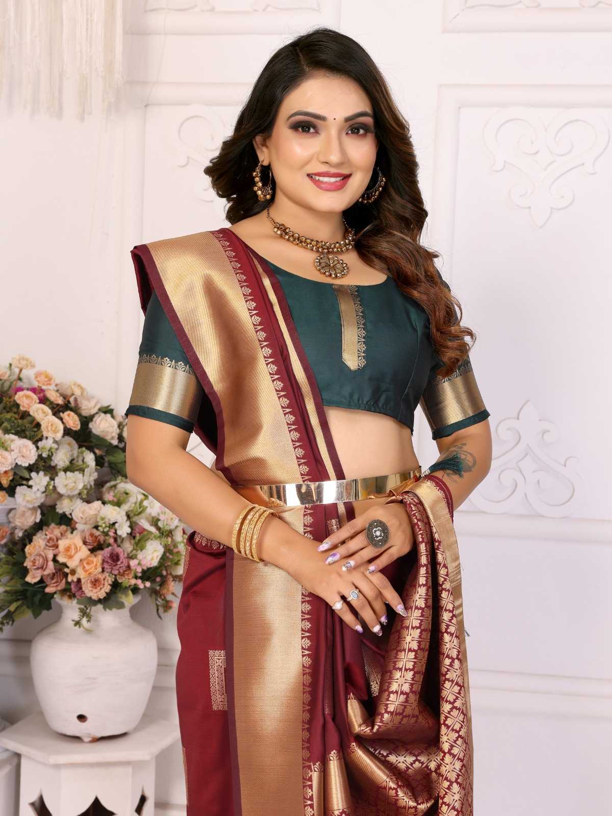 Sameera Soft Silk Designer Saree