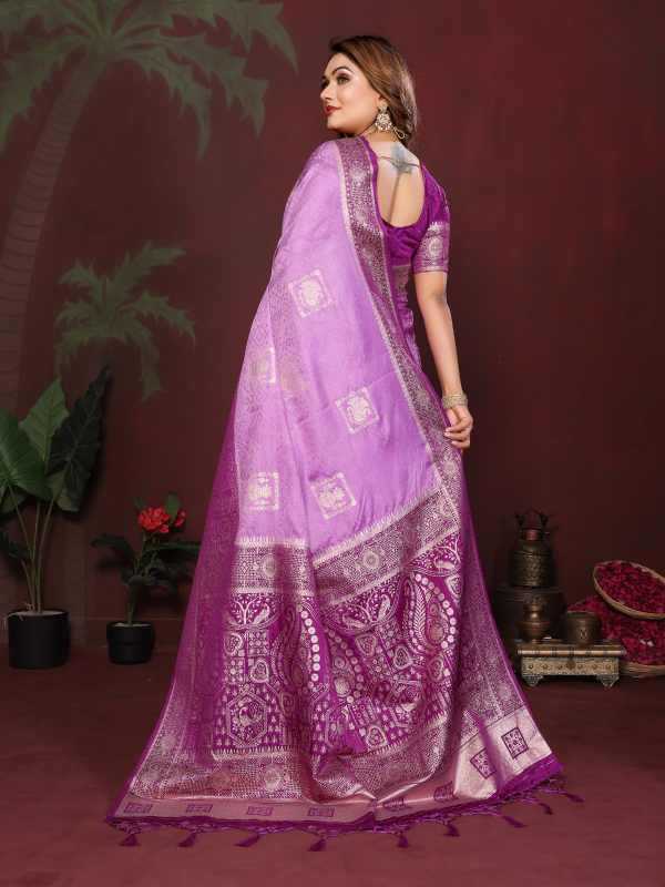 Shrinidhi Satin Silk Zari Border Saree