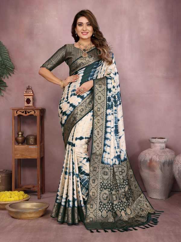 Simran Satin Silk Designer Saree