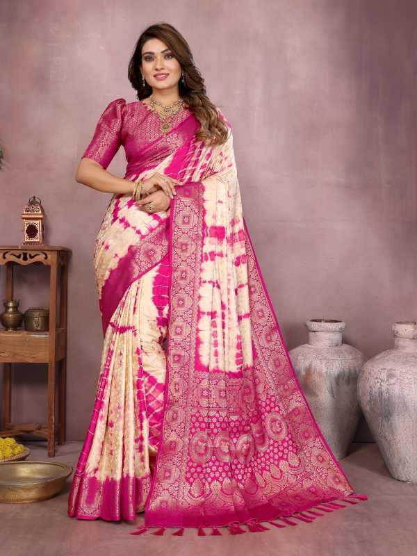 Simran Satin Silk Designer Saree