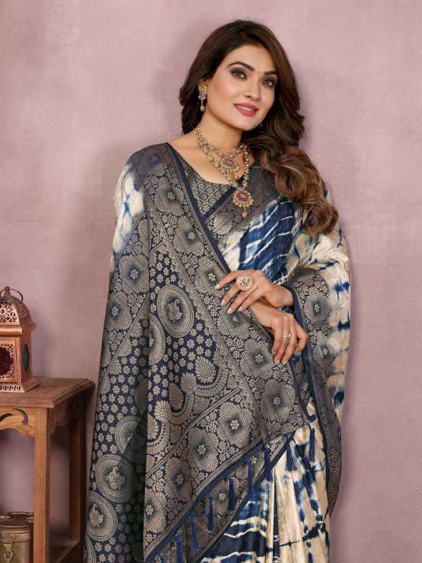 Simran Satin Silk Designer Saree