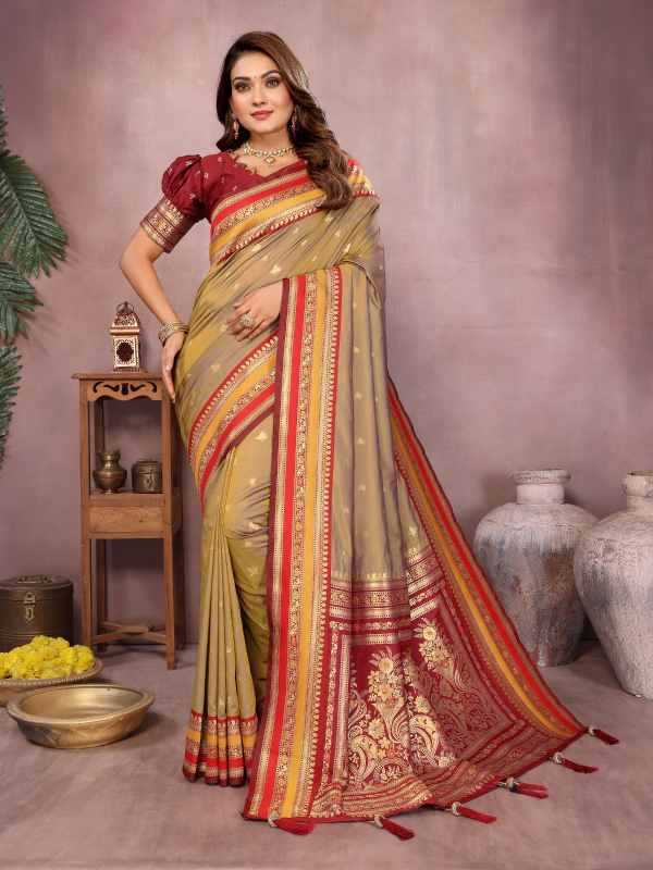 Sindur Handloom Silk Designer Saree