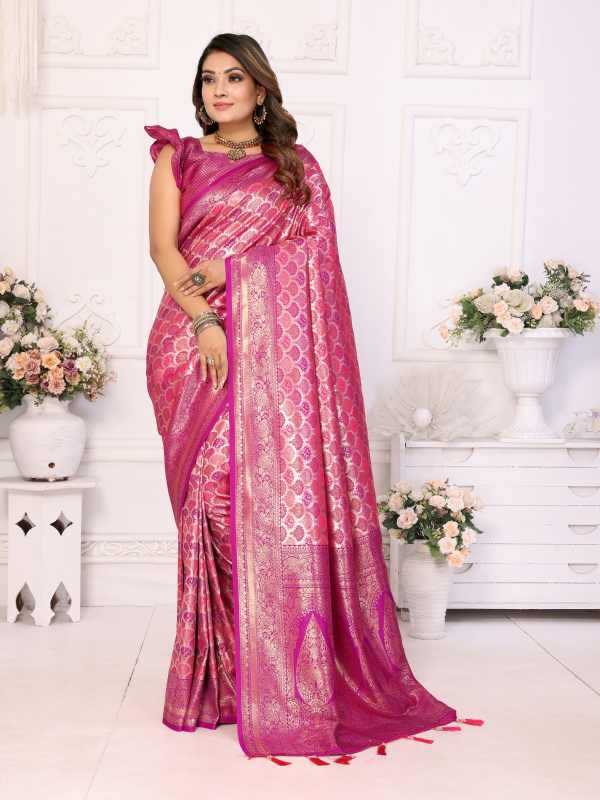 Somya Banarasi Soft Silk Party Wear Saree