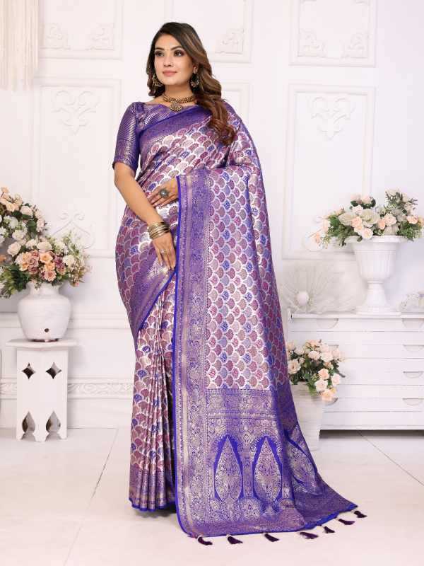 Somya Banarasi Soft Silk Party Wear Saree