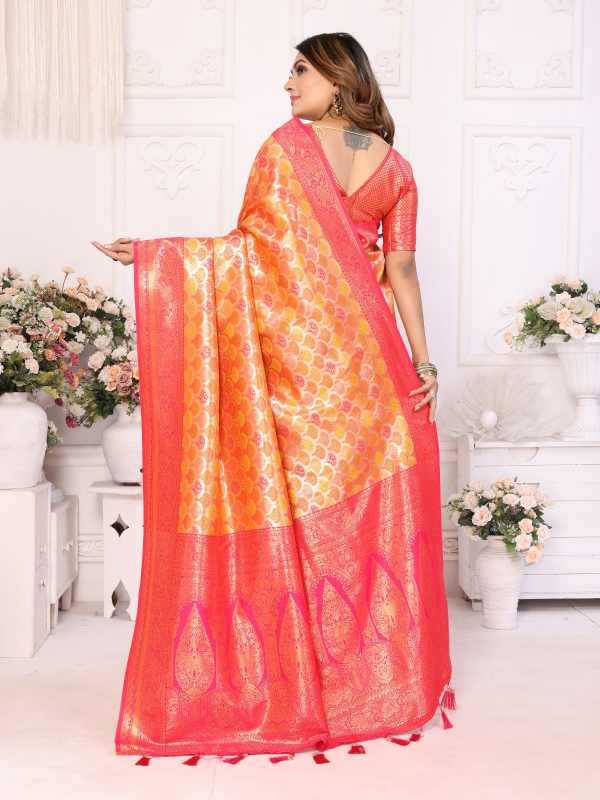 Somya Banarasi Soft Silk Party Wear Saree