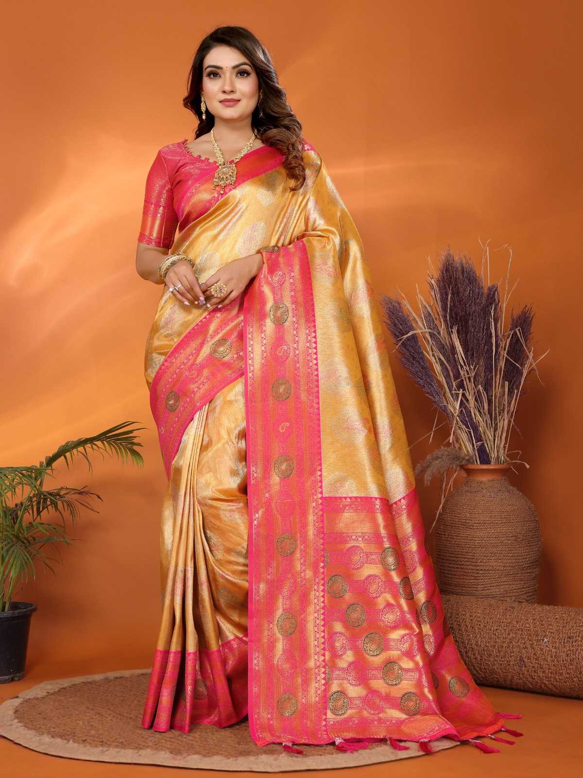 Tissue Silk Designer Saree