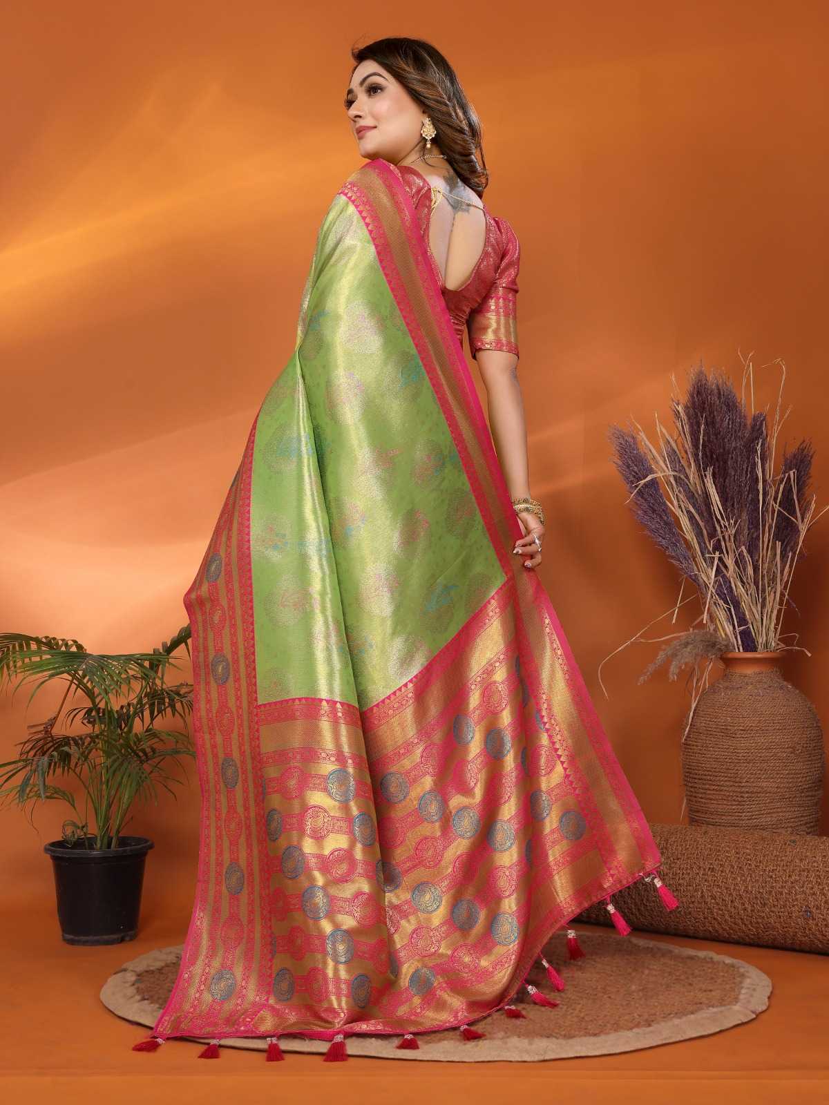 Tissue Silk Designer Saree