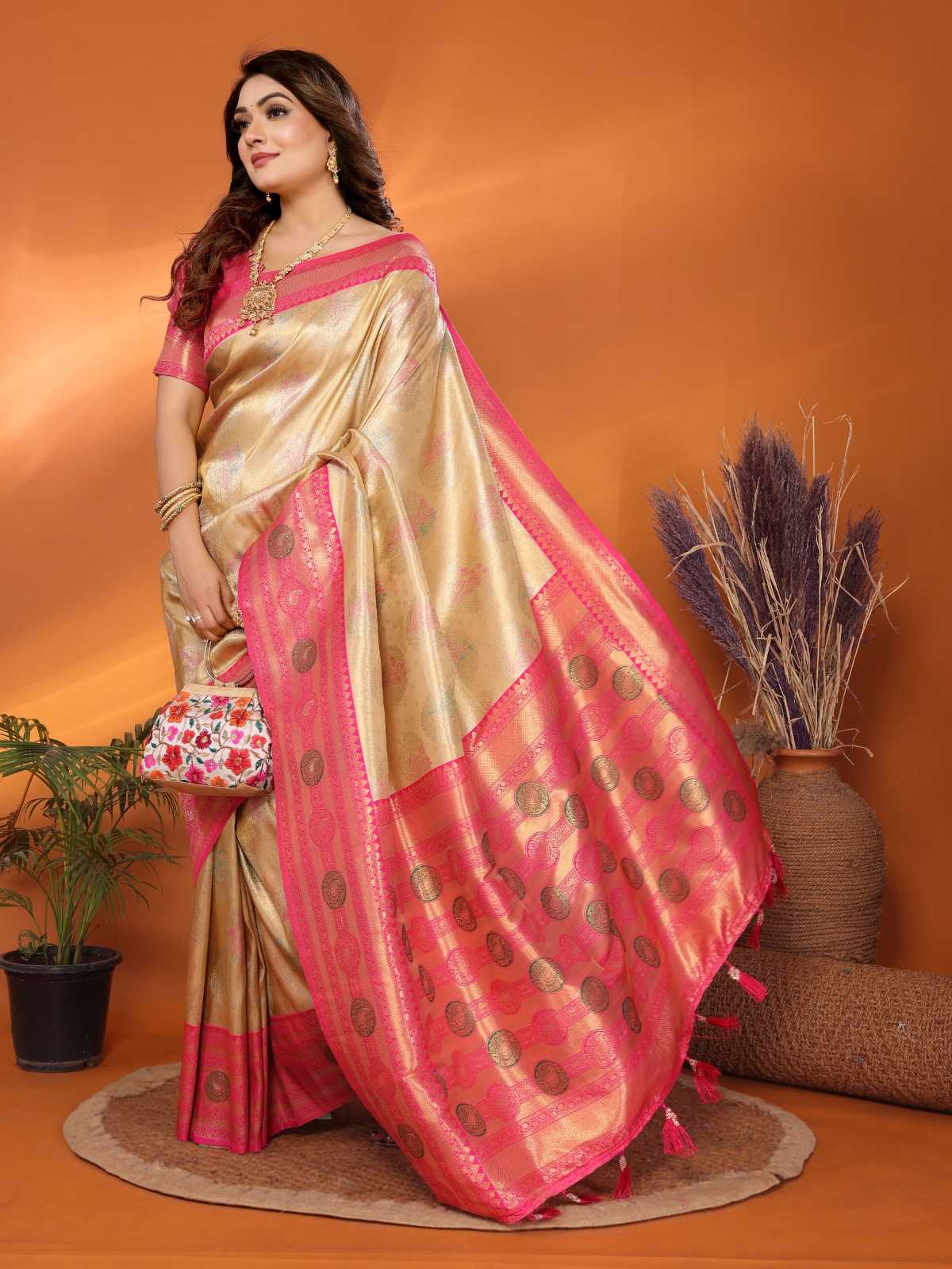 Tissue Silk Designer Saree