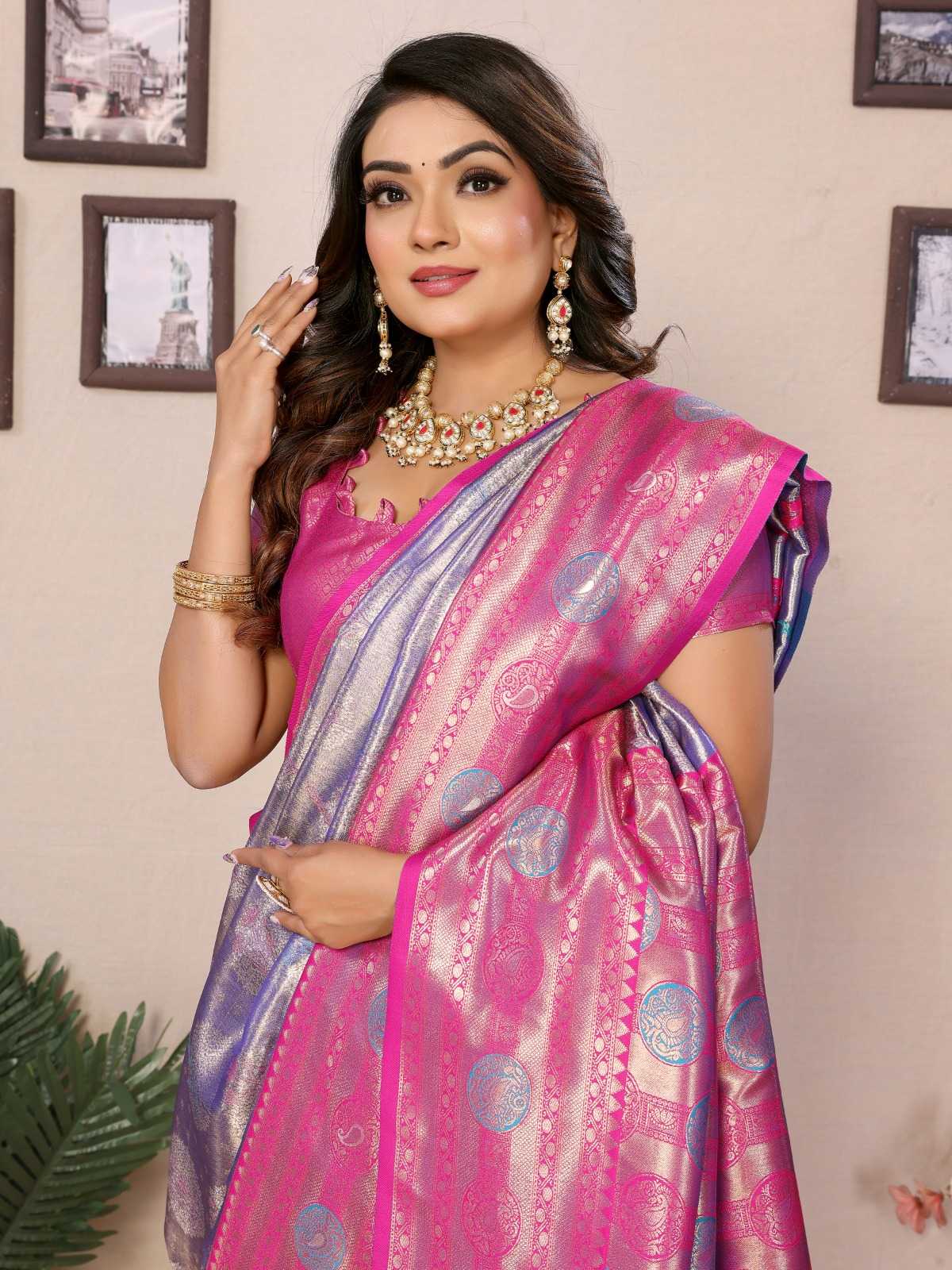 Tissue Silk Designer Saree
