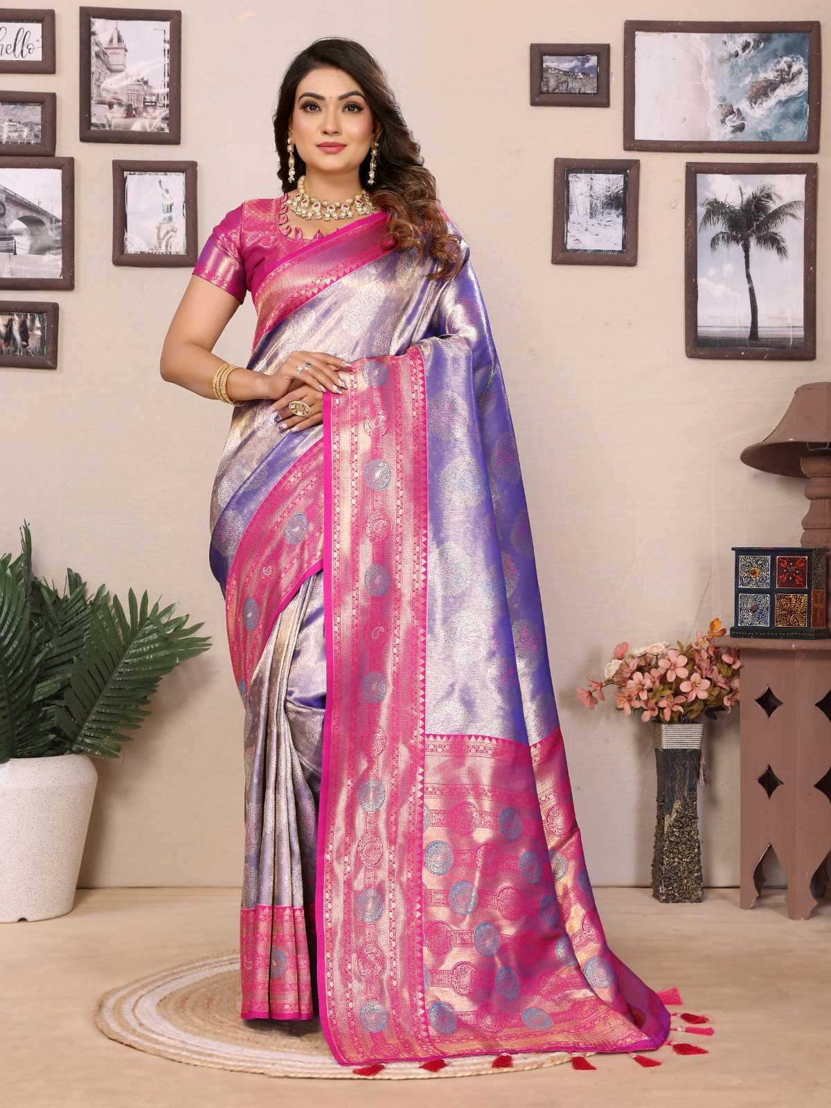 Tissue Silk Designer Saree